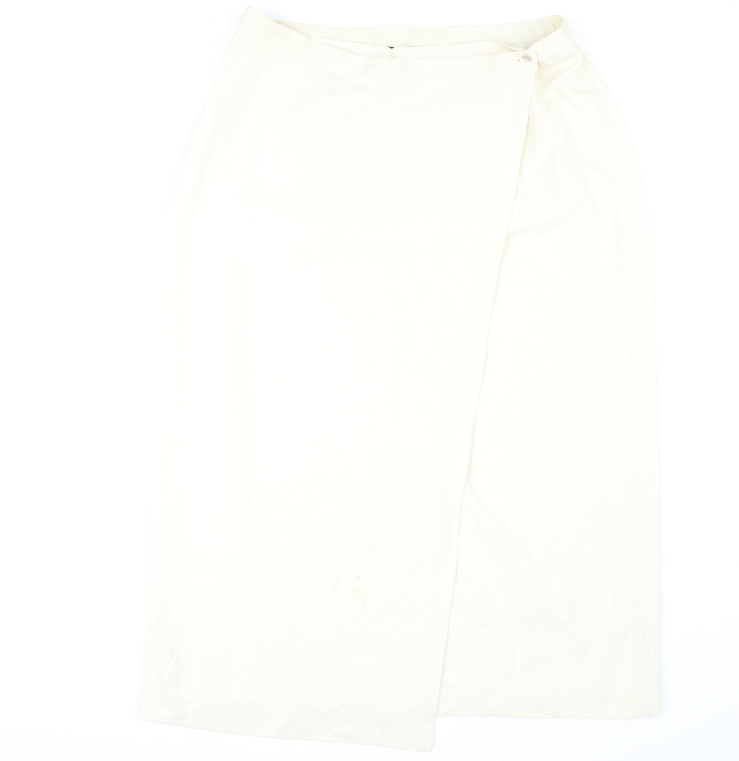 Julieann Heath Women’s Ivory Long Wrap Skirt