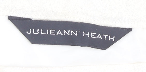 Julieann Heath Women’s Ivory Long Wrap Skirt