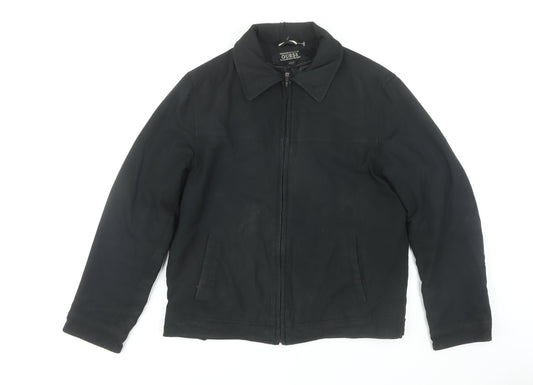 Guess Men's Black Basic Jacket Size M
