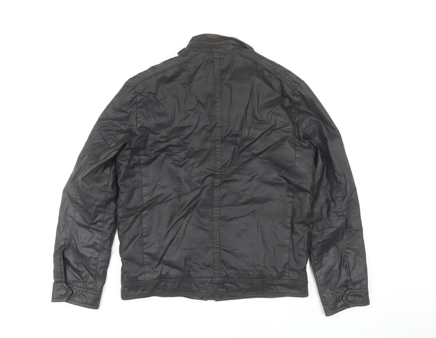 John Lewis Men's Black Jacket S Collared