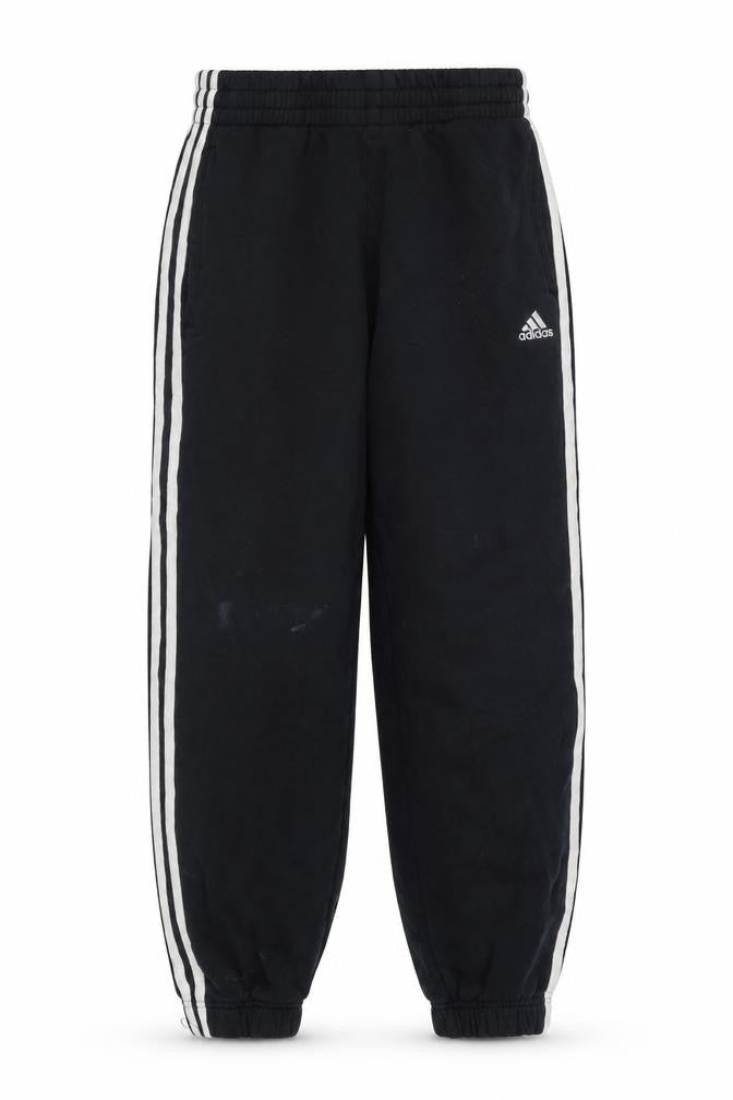 Adidas Boys Black Jogger Trousers 11-12Y Sports Activewear