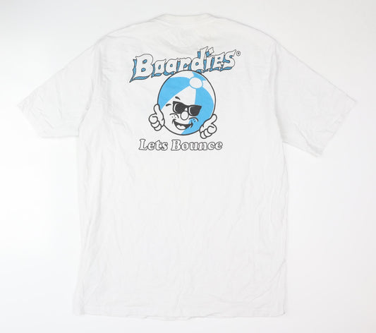 Boardies Men’s White XL Graphic T-Shirt
