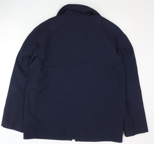 St Michael Men's Blue Jacket L - Classic Style