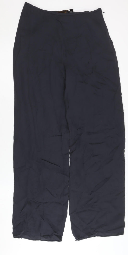 Fenn Wright Manson Women's Black Wide-Leg Trousers, Size 10