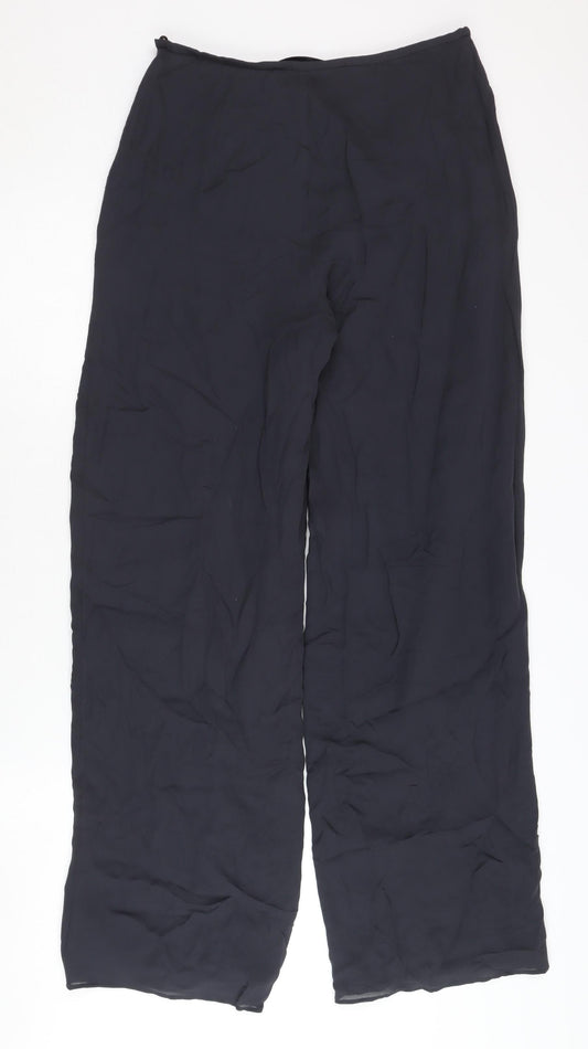 Fenn Wright Manson Women's Black Wide-Leg Trousers, Size 10
