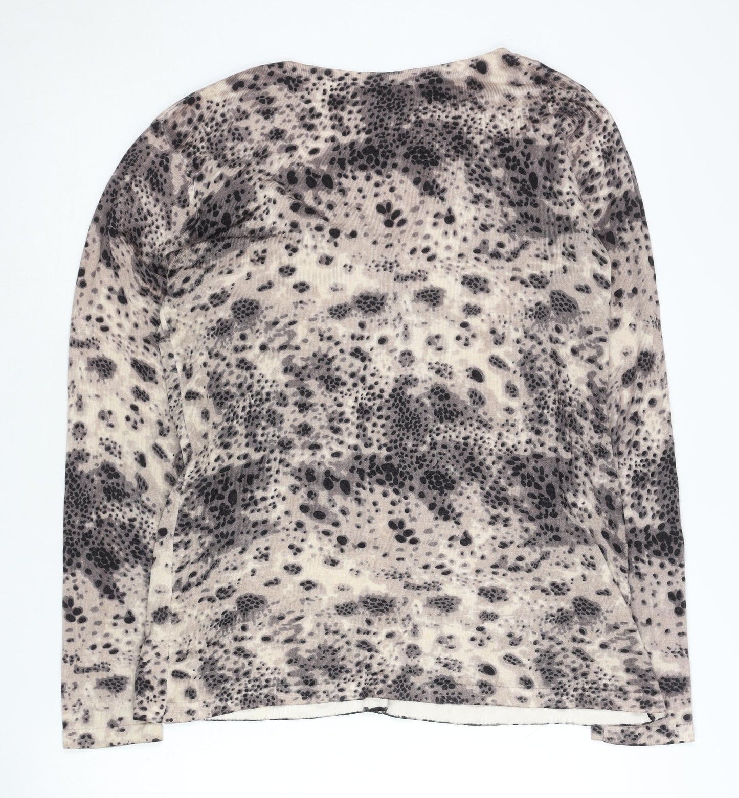 Roman Originals Women's Animal Print Cardigan S