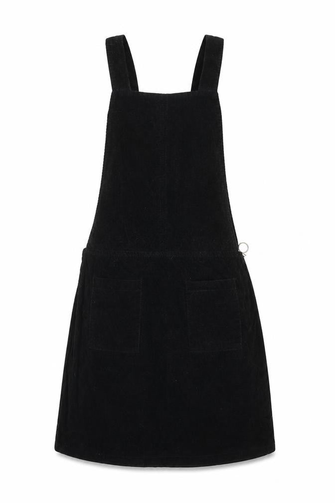 Front view of Atmosphere Women's Black Pinafore Dress, size 6