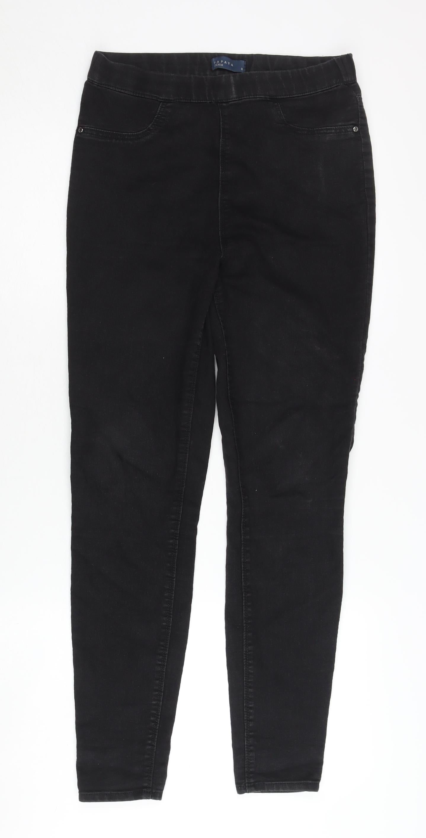 Papaya Women's Black Slim Jegging Jeans Size 8