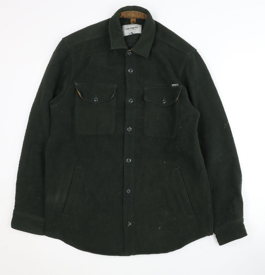 Carhartt Men's Green Wool Jacket - Size S