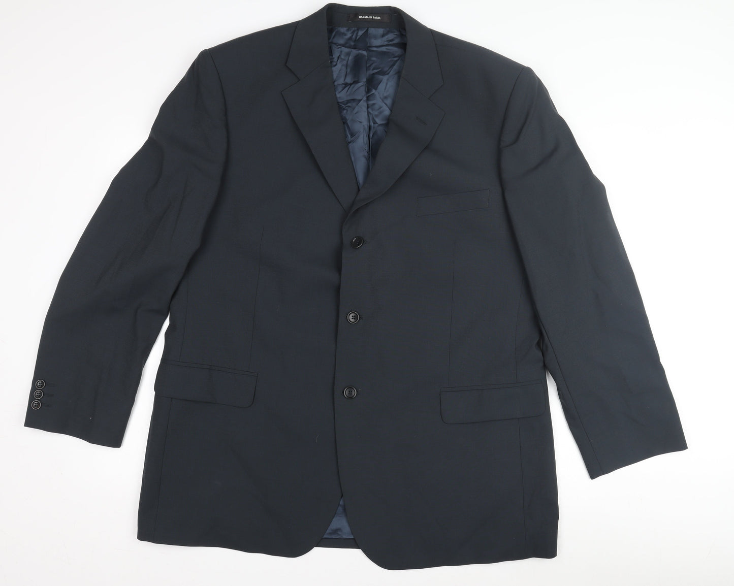 Balmain Men's Grey Blazer, Regular, Chest 46