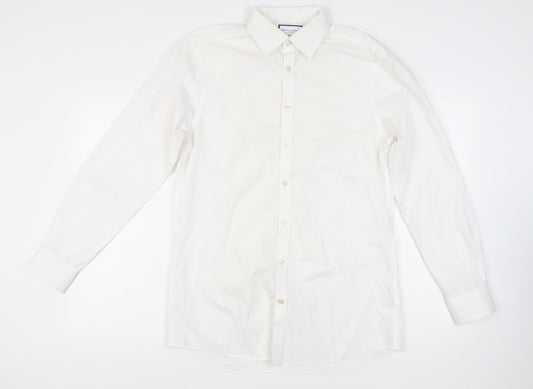 Charles Tyrwhitt Men's White Extra-Slim Dress Shirt