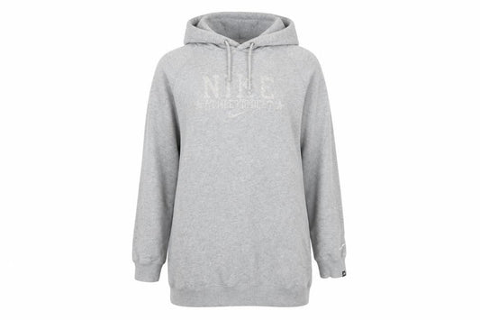 Womens UK L Regular Nike Grey Pullover Hoodie