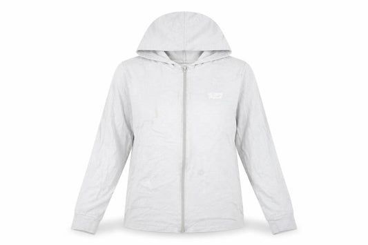 Womens UK 16 Regular Lee Cooper Grey Full Zip Hoodie