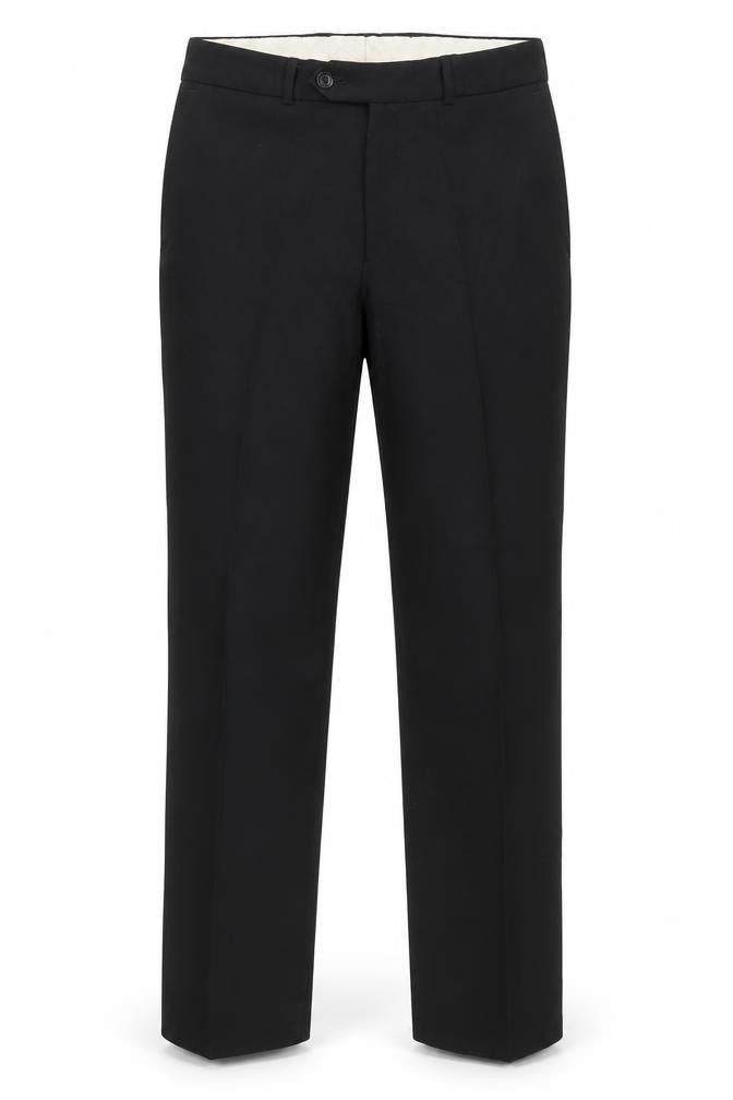 Moss Men's Black Dress Pants 34 Short Formal