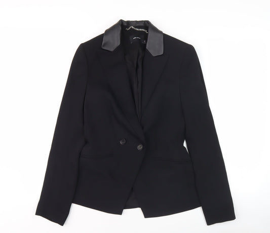 Karen Millen Women's Black Blazer UK 8 Formal Jacket