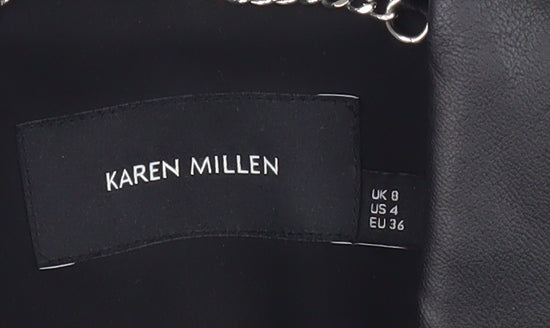 Karen Millen Women's Black Blazer UK 8 Formal Jacket