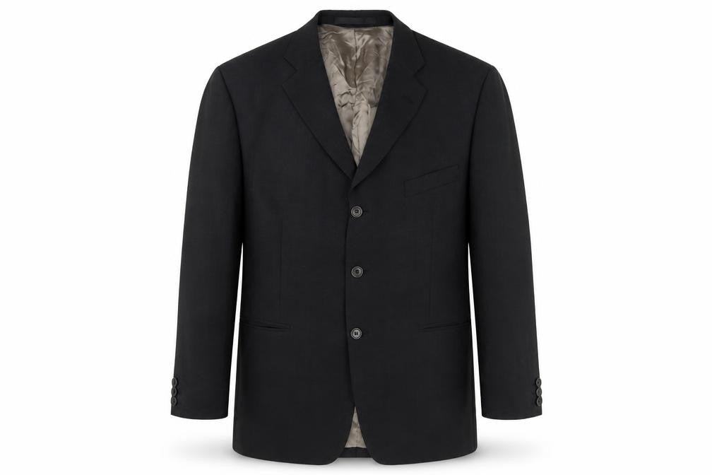 Marks and Spencer Men's Charcoal Wool Blazer, Size 42