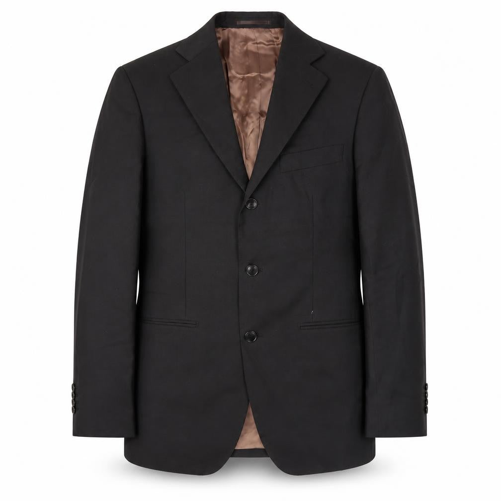 Sarto Men's Brown Wool Suit Jacket M Single-Breasted