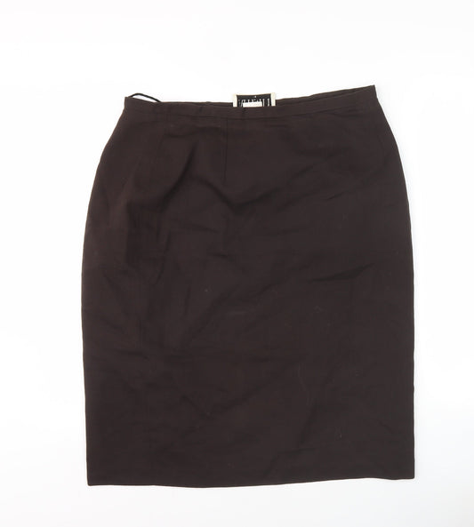 Affinity Women's Black Pencil Skirt Size 18