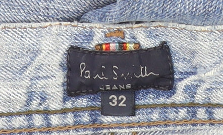 Paul Smith Men's Blue Straight Jeans Size 32