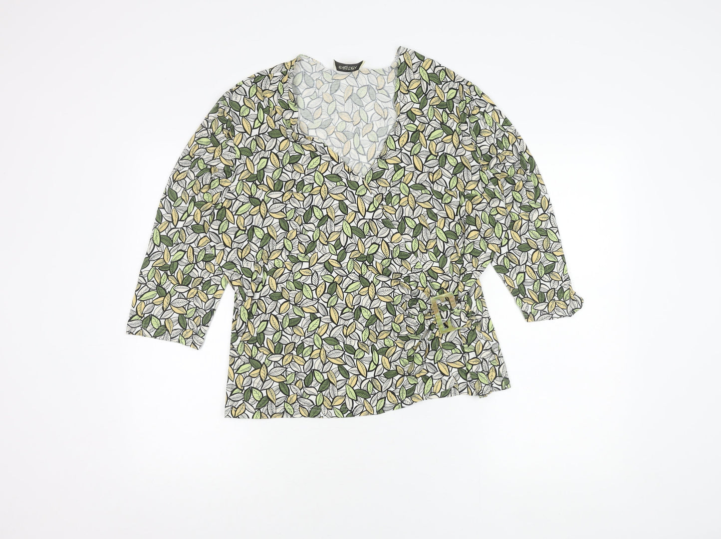 Eastex Women's Multicoloured Top Size 18