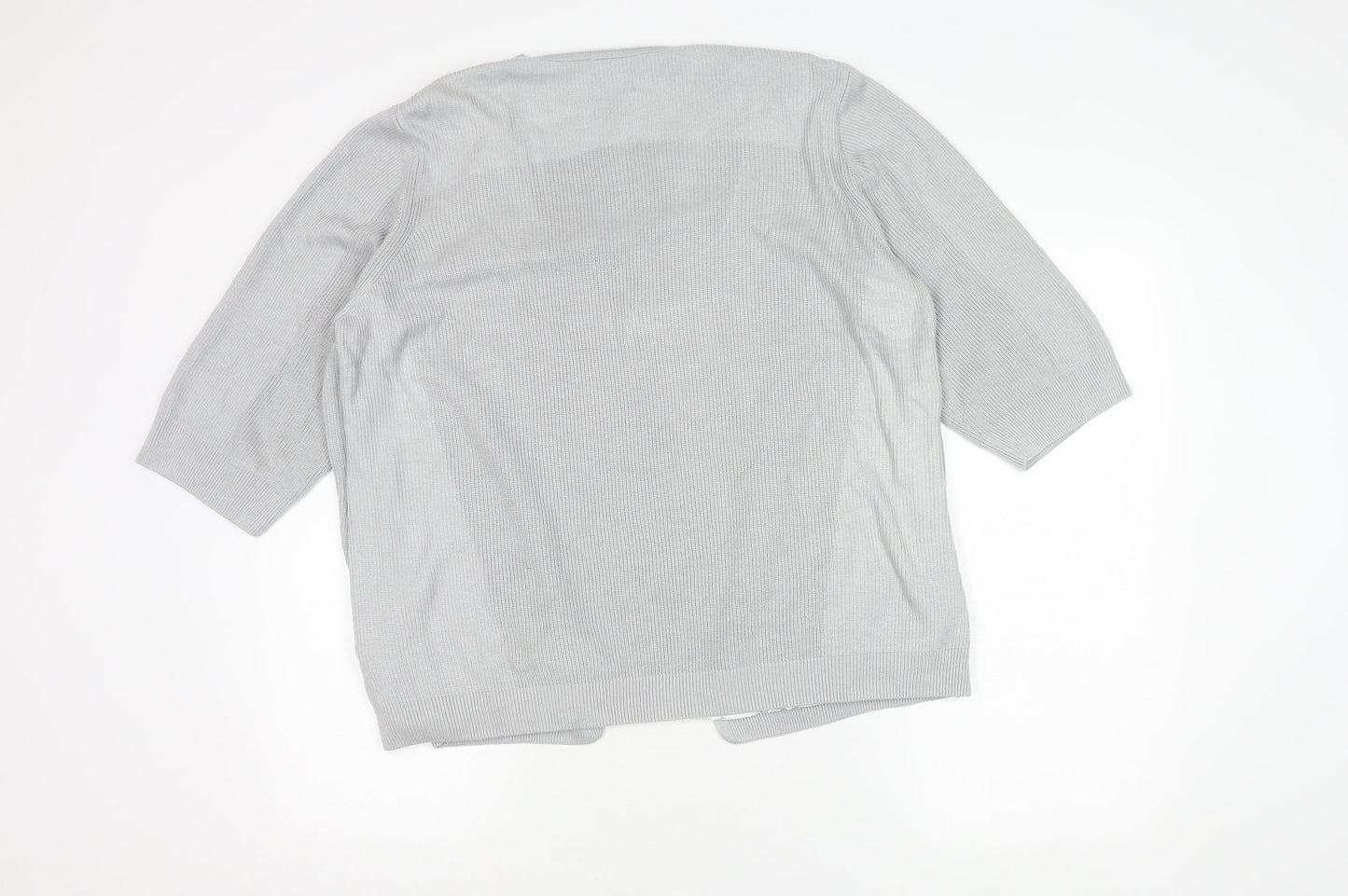 Marks and Spencer Women's Silver Cardigan Size 22