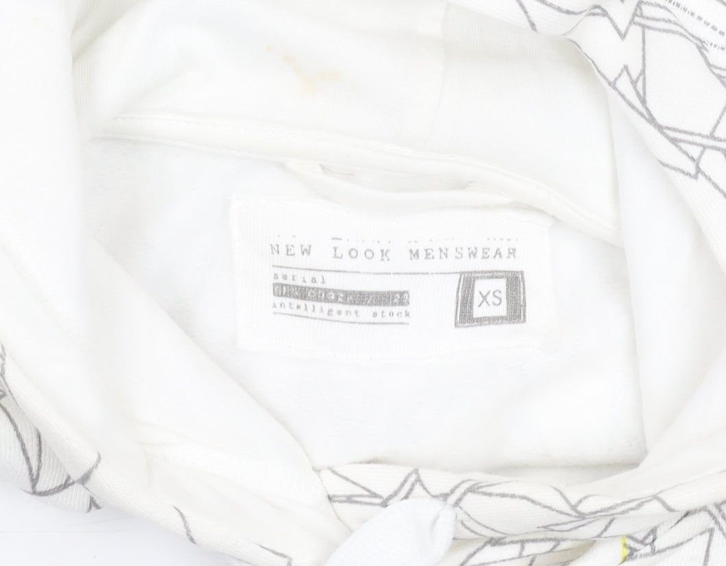 New Look Men's Multicoloured XS Pullover Hoodie