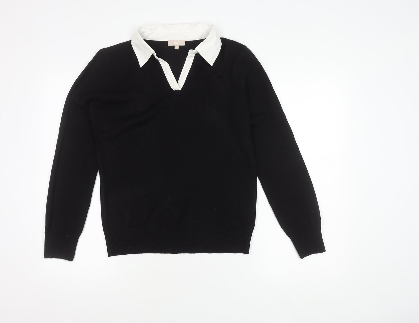 Soon Women's Black Pullover Jumper Size 14