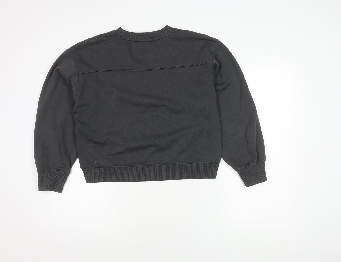 Zara Women's Black Pullover Jumper Size 12