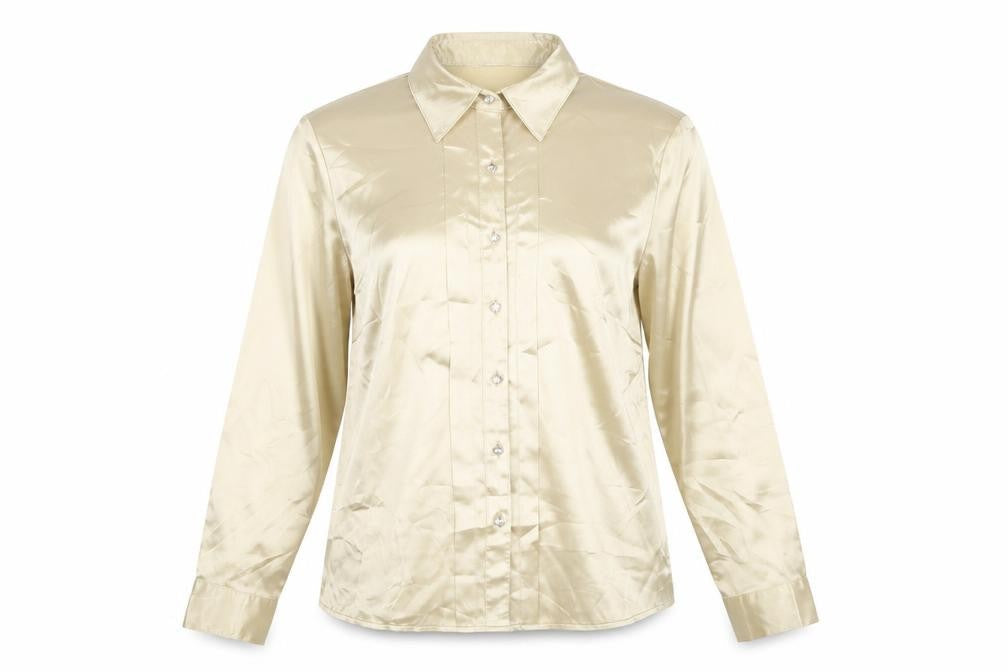 Marks and Spencer Beige Women's Size 12 Blouse