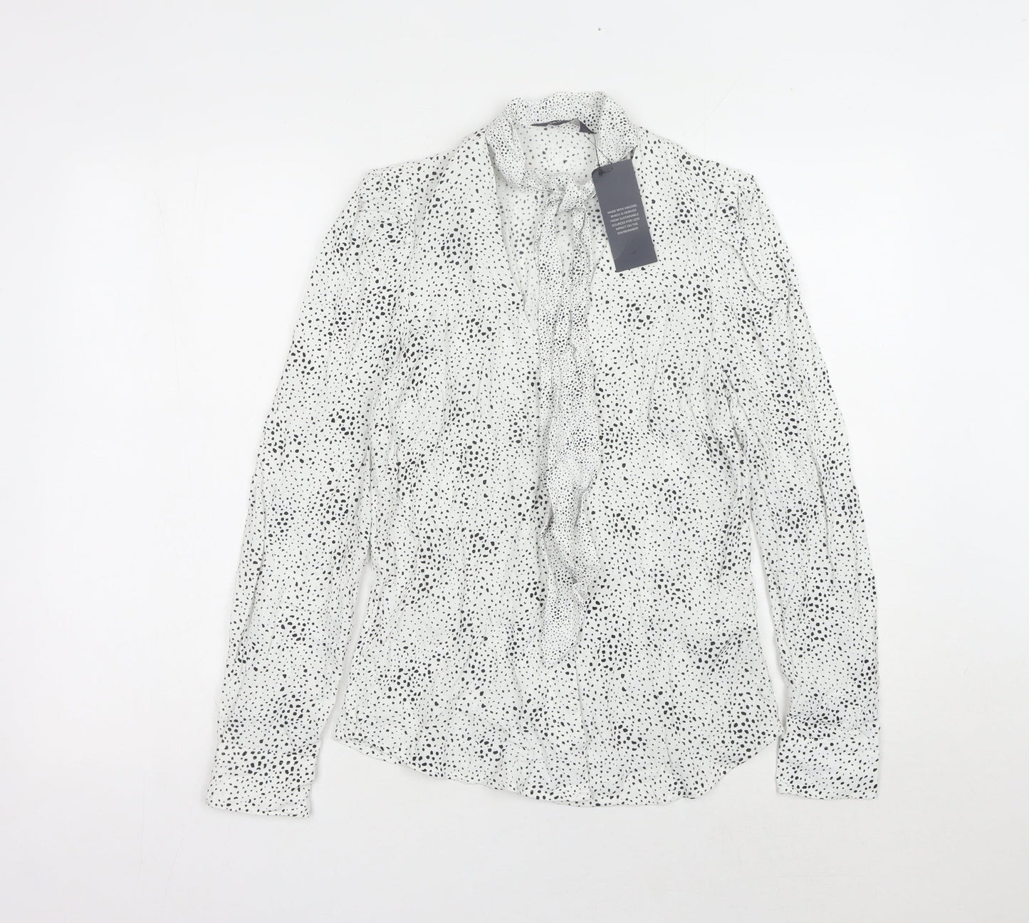 Marks and Spencer Women's White Blouse Size 8