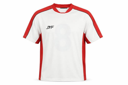 Do You Football Men's Red White XL Football Jersey
