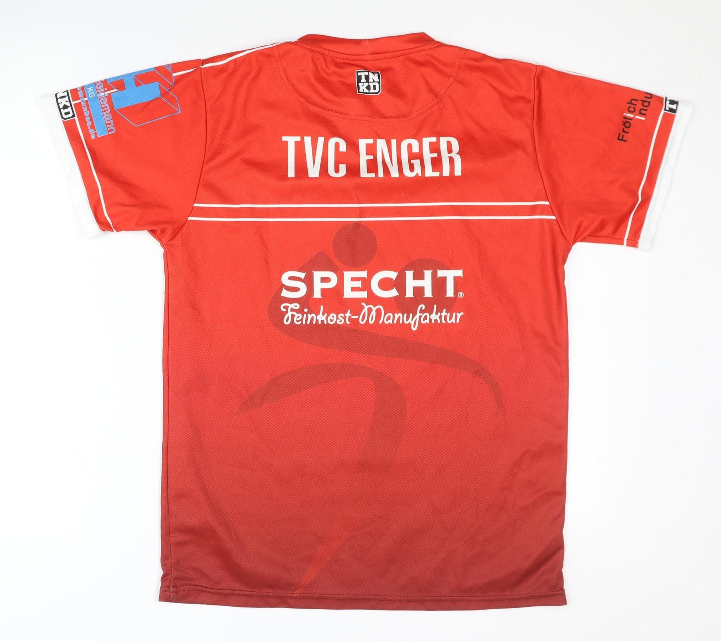 TANKED.DE Men's Red S Handball T-Shirt Jersey
