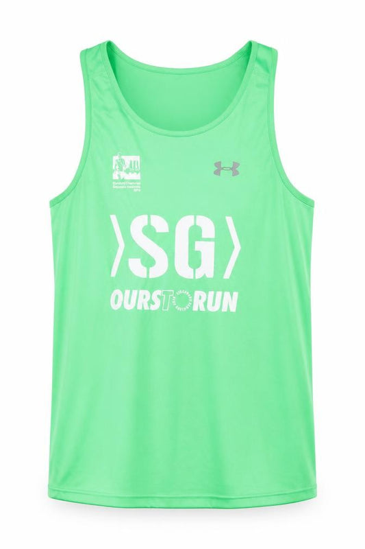 Under Armour Men's Green Tank Athletic M