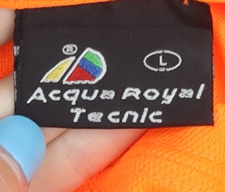 Acqua Royal Technic Unisex Orange L Sports T-Shirt