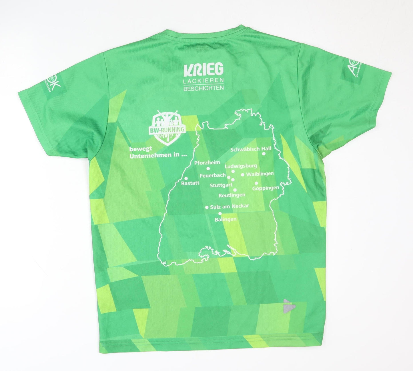 DEE Men's Green Running T-Shirt M