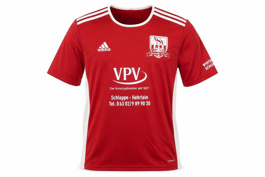 Adidas Men’s Red Football Jersey L Moisture Wicking