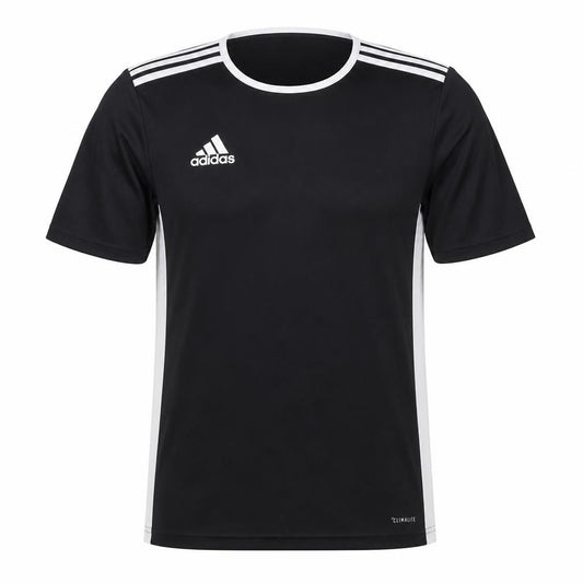 Adidas Men's Black Gym T-Shirt, Size S, Jersey Style
