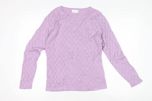 Cotswold Collection Women's Purple S Pullover Jumper