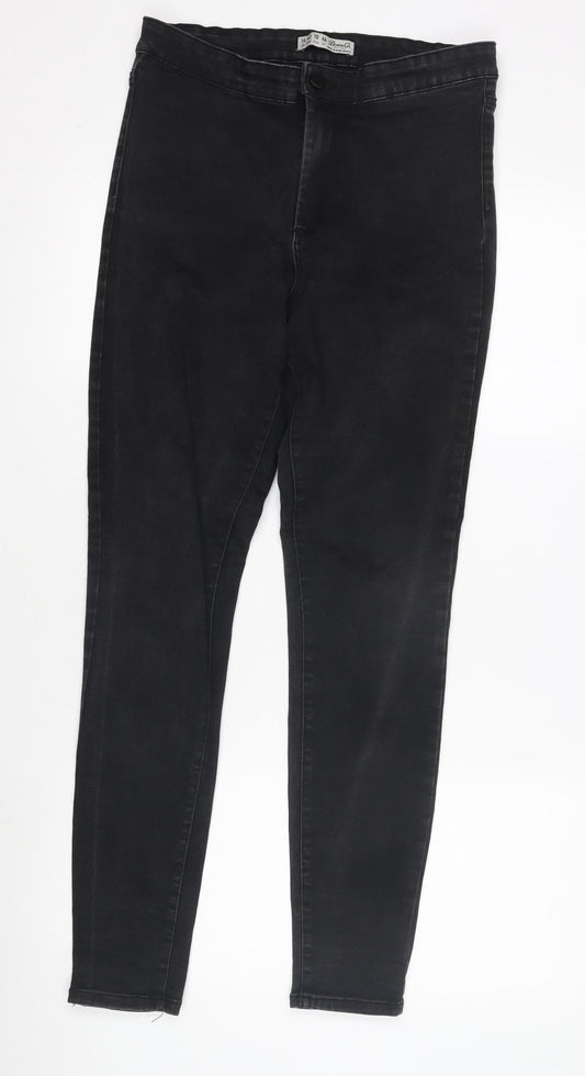 Denim Co Women’s Black Skinny Jeans Size 14