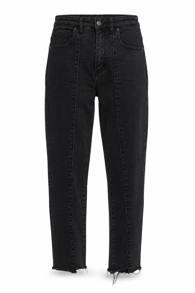 LifeWithBird Women's Black Straight Jeans - Size 6