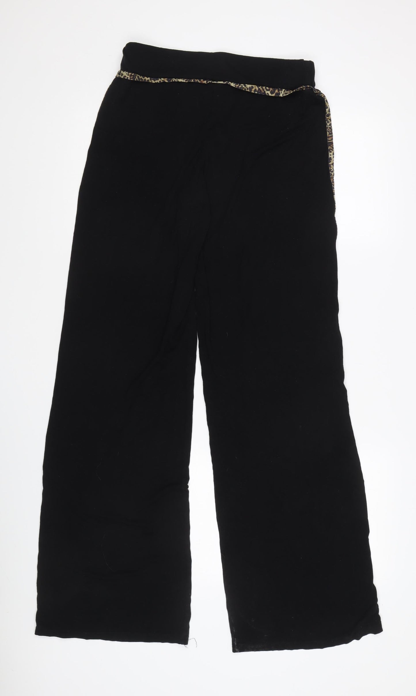 Collusion Women's Black Wide-Leg Trousers, Size M