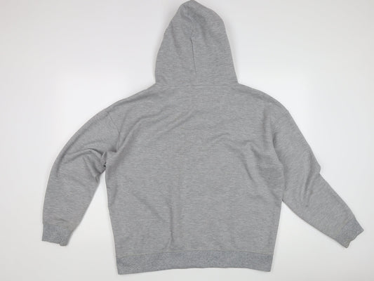 H&M Men's Grey Hoodie, Size S, Lightweight Pullover
