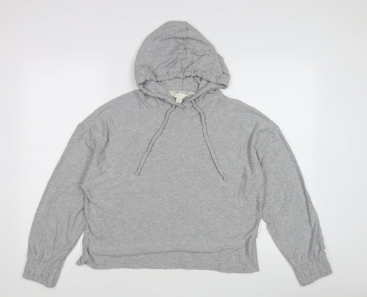 Body Women's Grey Jersey Hooded Lounge Jumper - Size 14