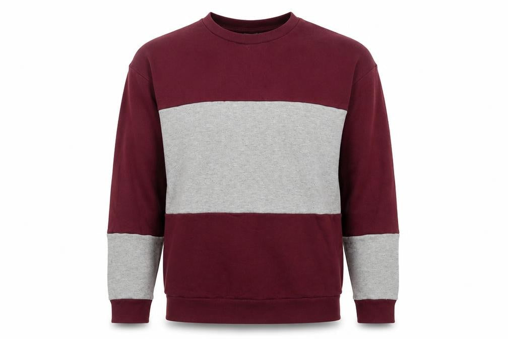 Front view of ASOS Men's Multicoloured XS Crew Neck Sweatshirt