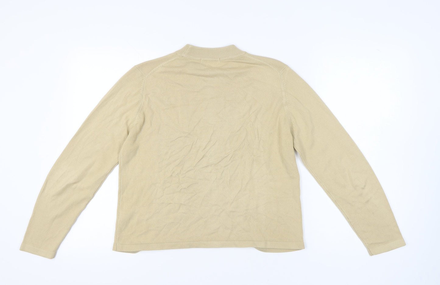 Marks and Spencer Women's Beige Pullover Jumper UK 16