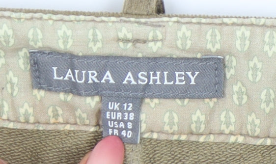 Laura Ashley Women's Brown Trousers Size 12