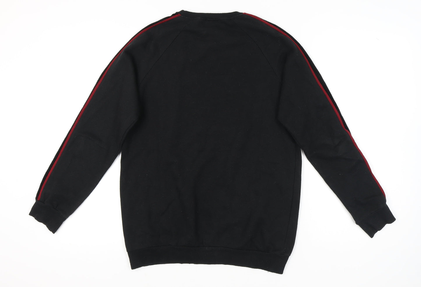 BoohooMAN Men's Black Pullover Sweatshirt Size S