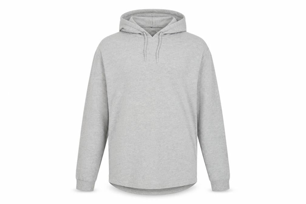 ASOS Men's Grey Pullover Hoodie, Size L, Regular Fit