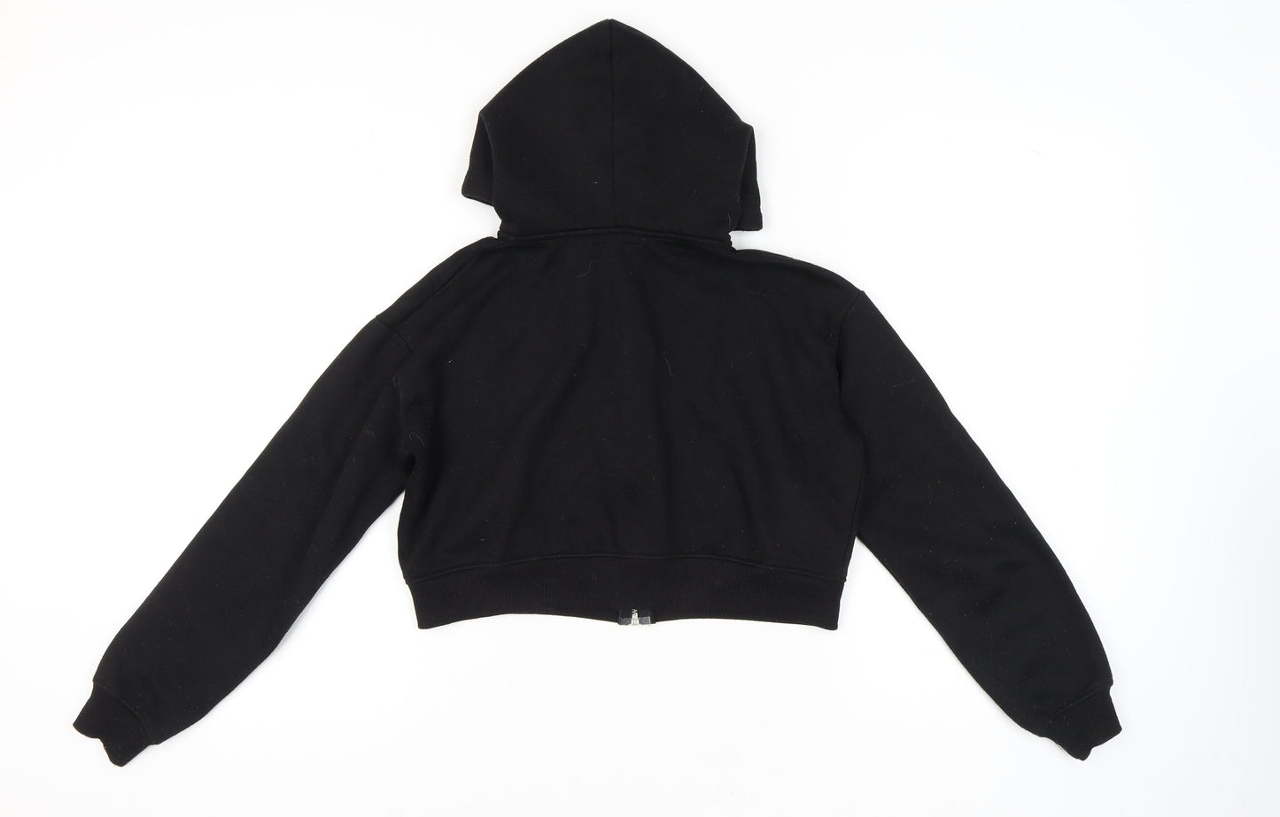 PrettyLittleThing Women's Black Full Zip Hoodie S